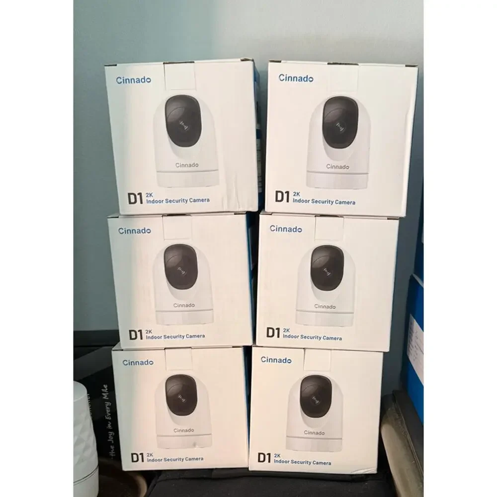 Brand New Cinnado D1 2K Indoor Security 2.4Ghz Wi-Fi Cam